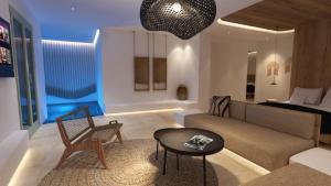 Posezení v ubytování Pylaia Boutique Hotel & Spa