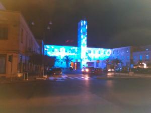 Budynek, w którym mieści się apartament