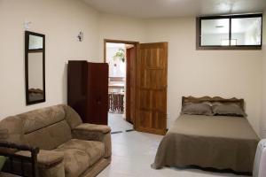 Postel nebo postele na pokoji v ubytování Uma casa inteirinha pra você!