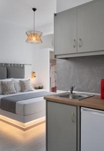 Kuchyň nebo kuchyňský kout v ubytování Sunray Lodgings