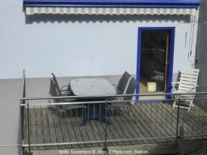 Μπαλκόνι ή βεράντα στο Nolla Apartment
