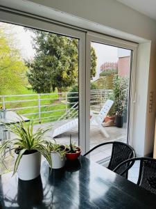Ein Balkon oder eine Terrasse in der Unterkunft Luftkurort, Perle des Neckartals