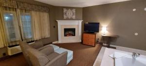 Кът за сядане в Best Western Plus of Birch Run/Frankenmuth