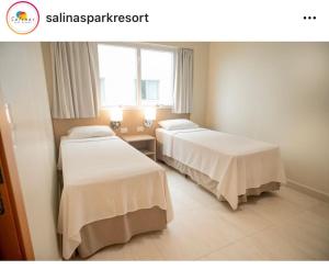 Postel nebo postele na pokoji v ubytování Salinas Park Resort