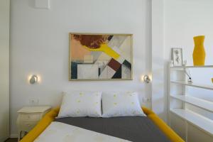Posteľ alebo postele v izbe v ubytovaní FRAMAR apartment