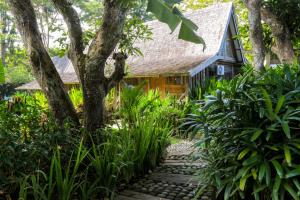 Zahrada ubytování Chanteak Bali - Stone House 2