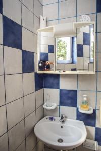 Ένα μπάνιο στο Apartments Marija