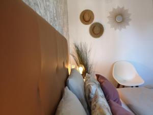 Ein Sitzbereich in der Unterkunft Casa Jetizo