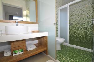 Kupatilo u objektu Xinghai Seaview Guesthouse
