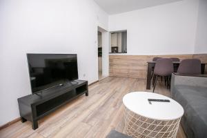 TV a/nebo společenská místnost v ubytování Paradise Apartment