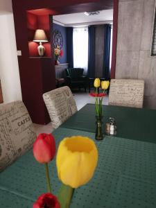 Posezení v ubytování Filsdeger Ház - Central Rooms & Apartmans
