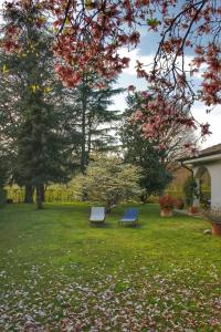 Zahrada ubytování b&b le magnolie
