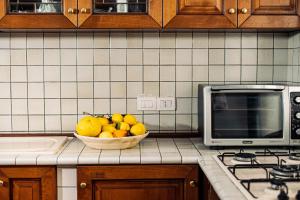 Kuchyň nebo kuchyňský kout v ubytování Villa Irene Pisticci-Matera