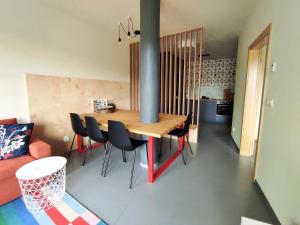 Posedenie v ubytovaní Apartmán SVAN B2
