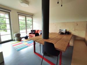 Posedenie v ubytovaní Apartmán SVAN B2