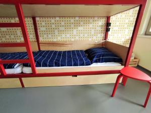 Posteľ alebo postele v izbe v ubytovaní Apartmán SVAN B2