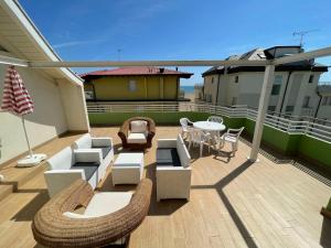 Balkón nebo terasa v ubytování Residence Gianka - Agenzia Cocal