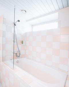 Koupelna v ubytování Hotel NOSPA