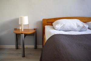 Posteľ alebo postele v izbe v ubytovaní Hostel Universus