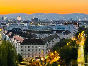 Výhľad na mesto Viedeň alebo výhľad na mesto priamo z apartmánu