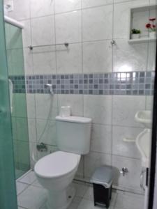 Phòng tắm tại Residencialpinheiro Apto 6