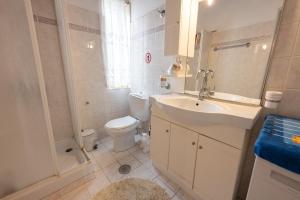 Koupelna v ubytování Theofanis Giannoulis apartment