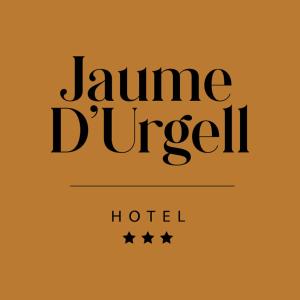 a sign that reads jumeirah hotel at HOTEL JAUME D'URGELL in Balaguer