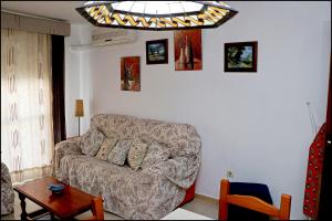 Posezení v ubytování Apartamento El Carmen