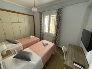 TV a/nebo společenská místnost v ubytování Armonia Porta Remounda Apartment