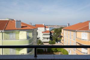 Balkón alebo terasa v ubytovaní Penthouse Gea