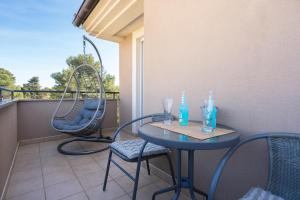 Balkón alebo terasa v ubytovaní Penthouse Gea