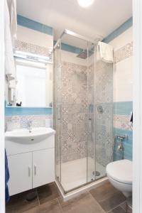 A bathroom at TOFANI APARTMENT - luminoso con terrazzo panoramico
