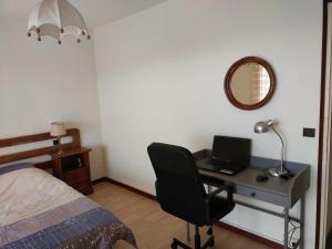 Llit o llits en una habitació de Les Sorbiers - Grand T4 ensoleillé avec Vue Panoramique