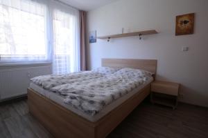 Posteľ alebo postele v izbe v ubytovaní Apartman 13 Všemina