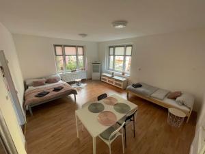 Posezení v ubytování Apartmán Na Polabí