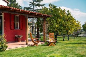 Zahrada ubytování Villa Irene Pisticci-Matera