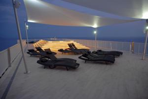 Fitness centrum a/nebo fitness zařízení v ubytování Grand Hotel L'Approdo