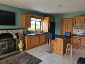 Kuchyň nebo kuchyňský kout v ubytování Ballyloskey House