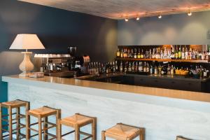 Lounge nebo bar v ubytování Hotel Playa Sol