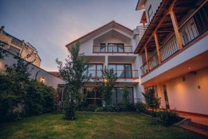 Vườn quanh Saska Boutique Hotel