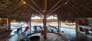 Restaurace v ubytování Ecohotel Soplo del Tambo