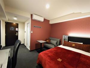 Postelja oz. postelje v sobi nastanitve Green Rich Hotel Matsue Station Across - Artificial hot spring Futamata Yunohana