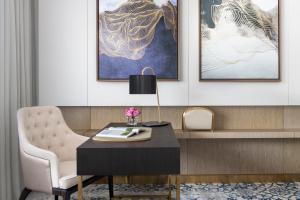 Χώρος καθιστικού στο Steigenberger Hotel Doha