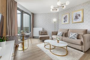 Posezení v ubytování Premium Apartament PINEA Pobierowo
