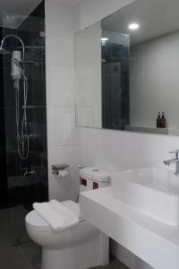 Koupelna v ubytování Darin Chiangmai Hotel and Residence