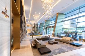 Χώρος καθιστικού στο Steigenberger Hotel Doha