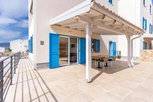 Balkón nebo terasa v ubytování Blue Sorbeto