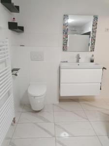 Koupelna v ubytování Schöne Einliegerwohnung in Hechingen