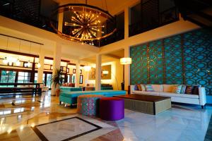 Χώρος καθιστικού στο Simantro Resort