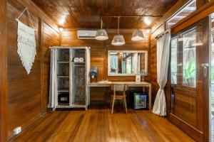 Kuchyň nebo kuchyňský kout v ubytování Tigerlillys Boutique Hotel